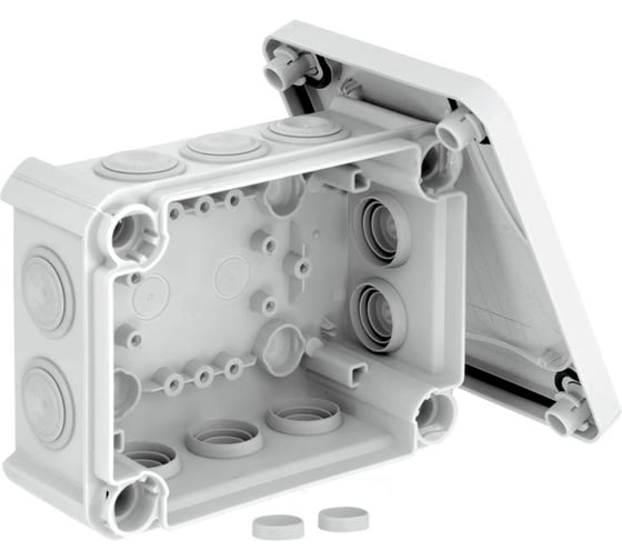Распределительная коробка OBO Bettermann 150x116x67 мм, полипропилен, IP 66, 10 вводов M25 2007077