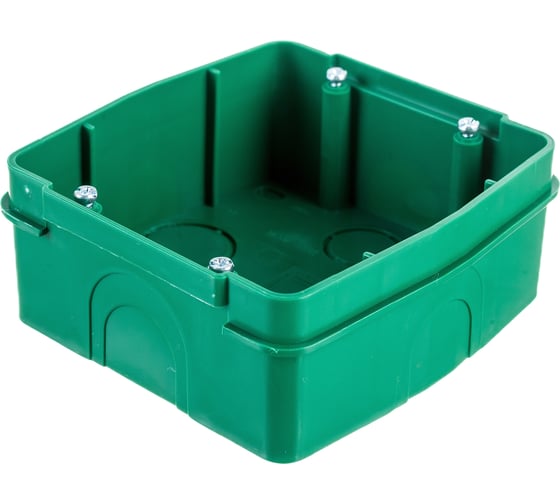 Коробка монтажная Systeme Electric (Schneider Electric) BLANCA С/У для силовых розеток, зеленый BLNMK000001 4 шт 13606481194548