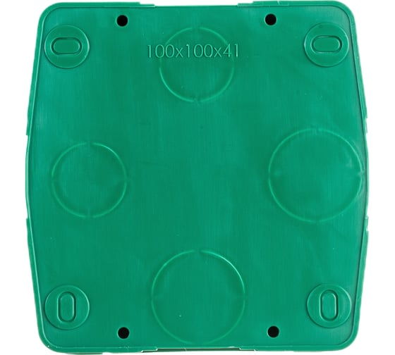 Коробка монтажная Systeme Electric (Schneider Electric) BLANCA С/У для силовых розеток, зеленый BLNMK000001 4 шт 13606481194548