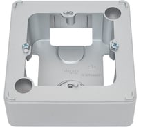 Коробка подъемная Systeme Electric (Schneider Electric) Blanca с/у с возможностью соединения нескольких коробок, алюминий BLNPK000013 10 шт 13606481195187