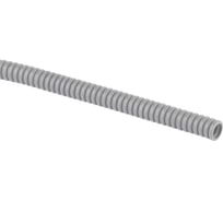 Труба гофрированная ЭРА ПВХ SIMPLE GOFR-25-25-PVС-SIMPLE серая 25мм с зондом 25м Б0070290