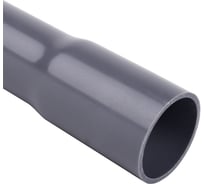 Жесткая гладкая труба с раструбом KOPOS 750N, PVC, 3 метра 4016E_LA