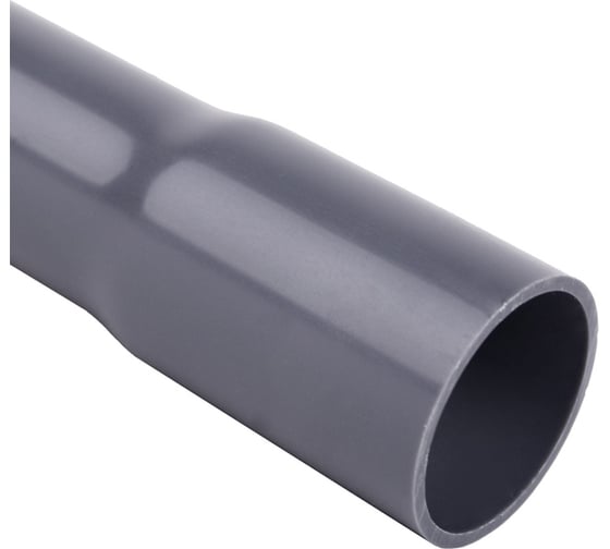 Жесткая гладкая труба с раструбом KOPOS 750N, PVC, 3 метра 4040_LA
