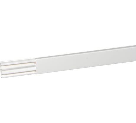 Мини-плинтус Legrand DLPlus - 40x12,5 мм - 2 отделения - длина 2,1 м - белый 030020