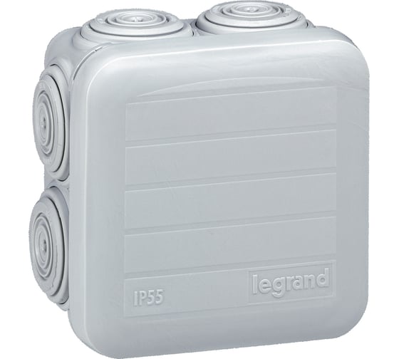 Коробка Legrand Plexo IP55 65х65х40мм 092005 1