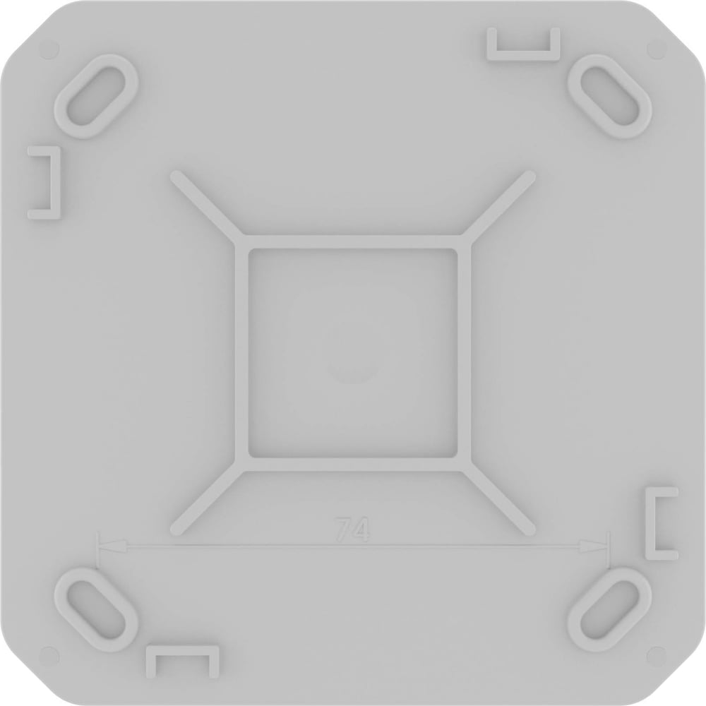 Ответвительная коробка DKC с 8+2 кабельными вводами d25/20мм IP55 ...