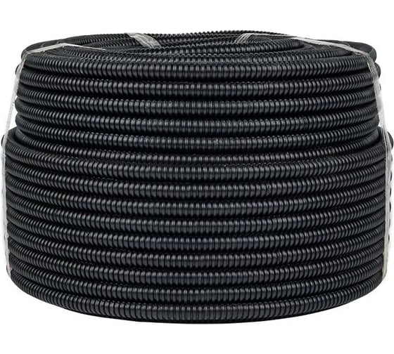 Труба гофрированная ATLANTCAB (пластик пониженного давления) ПНД 32 мм 50м 00085-50 1