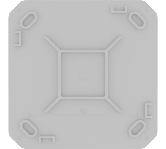 Ответвительная коробка DKC с кабельными вводами, IP55, 100x100x50мм 53800R 31908