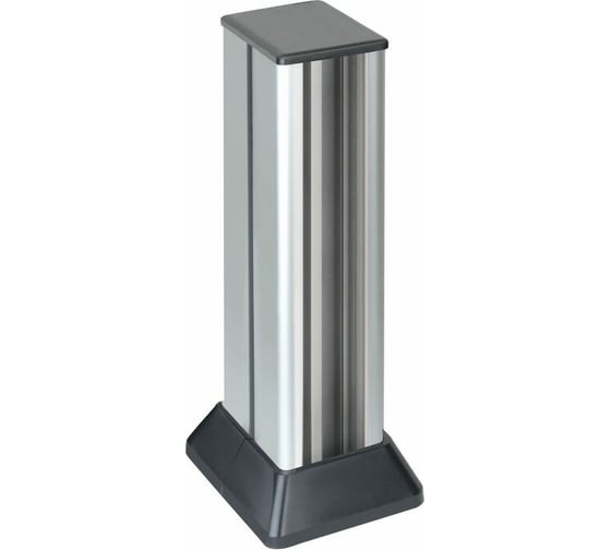 Мини-колонна Simon 1-сторонняя на 2 S-модуля, SC, алюминий-графит ALC312-8-14 1