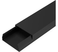 Кабель-канал Урал ПАК черный 40x16 (1упак/8м) КК-14040016-008