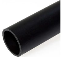 Труба гладкая жесткая ПВХ Урал ПАК черная, d 16 мм (1упак/6м) длина 2м, 3шт ГТ-5030016-006