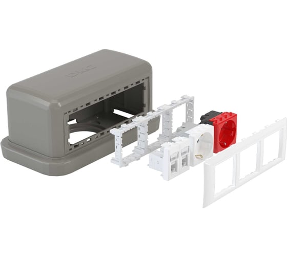Башенка напольная DKC BUS 12 модулей сер. 09070DIY