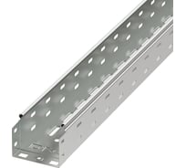 Перфорированный лоток DKC 100х100 L 3000, цинк-ламельный 35341ZL