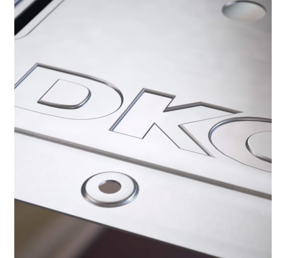 Перфорированный лоток DKC 100х50 L3000, цинк-ламельный 35262ZL 1