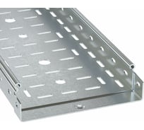 Перфорированный лоток DKC 150х50 L 3000, толщина 1,0 мм, цинк-ламельный 3526310ZL