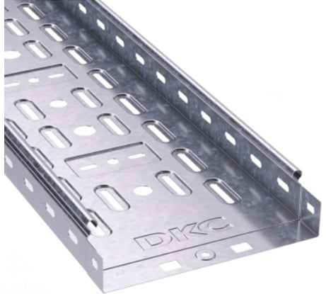 Перфорированный лоток DKC 200х50 L3000, цинк-ламельный 35264ZL