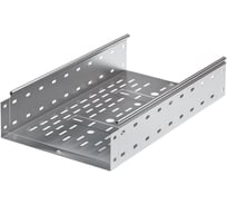 Перфорированный лоток DKC 400х100 L 2000, цинк-ламельный 35335ZL