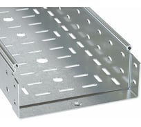 Перфорированный лоток DKC 500х80 L 3000, толщина 1,5 мм, цинк-ламельный 3530715ZL