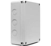 Корпус распаячной коробки Cetinkaya Pano 250x200x90мм, перфорированные стенки, пластик CP1253