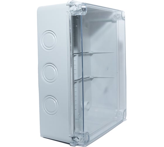 Корпус распаячной коробки Cetinkaya Pano 250x200x90мм, перфорированные стенки, пластик CP1043 1