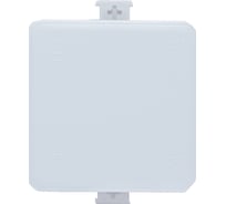 Корпус распаячной коробки Cetinkaya Pano 85x85x40мм, перфорированные стенки, прижимная крышка, пластик CP1022