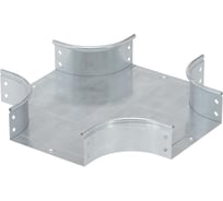 Х-образный ответвитель для лотка DKC DPX 100х50 в комплекте с крепежными элементами 36182K
