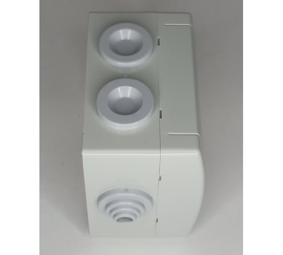 Разводная коробка Aling-conel POWER с шестью гнездами IP54 500В 80х80 открытой установки, серый 263.1 146051