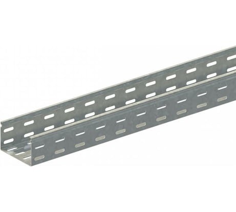 Прямой замковый перфорированный лоток ОАО «СОЭМИ» ЛМс-ПЗ 100х100-0,7ц УТ2,5 L=2000 мм Н0122131612