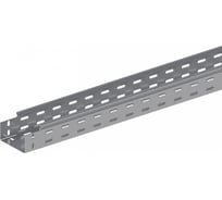 Прямой замковый перфорированный лоток ОАО «СОЭМИ» ЛМс-ПЗМ 100х80-1,5ц УТ1,5 L=3000 мм Н0121152542