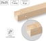 Кабель-канал TDM ELECTRIC ЭКО 3D сосна бежевый 25х25, 1 метр, упаковка 4 штуки SQ0402-4306 1