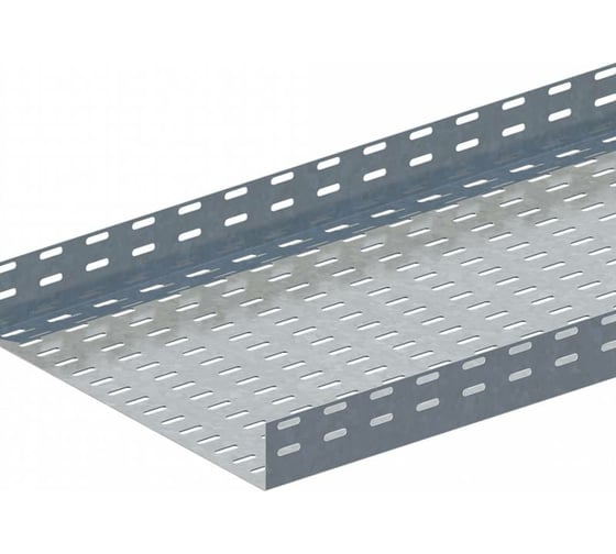 Прямой перфорированный лоток ОАО «СОЭМИ» ЛМс-П 400х80-0,7ц УТ2,5 L=2000 мм Н0122111516 1
