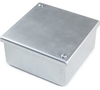 Коробка распределительная стальная ГОФРОМАТИК 100х100х50мм, IP40 zeta30320