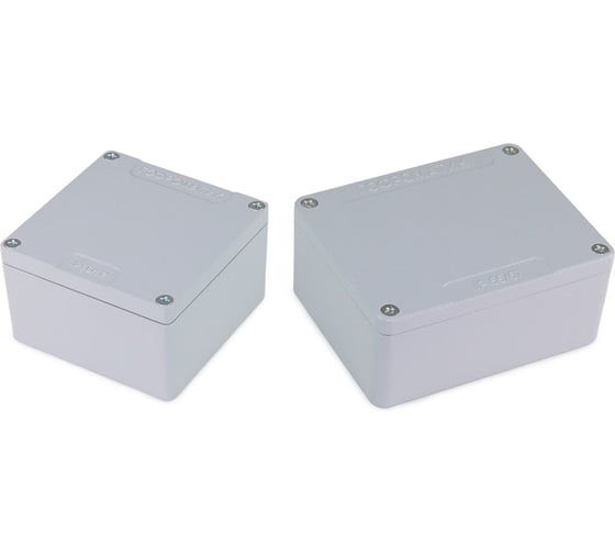 Коробка ответвительная ГОФРОМАТИК алюминиевая 170х140х64 IP66/IP67 zeta30395 1