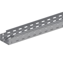 Прямой замковый перфорированный лоток ОАО «СОЭМИ» ЛМс-ПЗМ 100х100-1,5ц УТ2,5 L=2000 мм Н0122151642