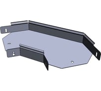 Угол EKF 45 градусов, горизонтальный 50x100 мм, плоский g4550100-FL