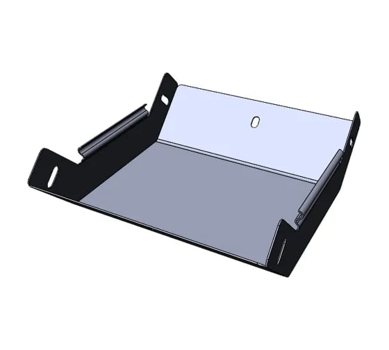 Угол EKF 90 градусов, вертикальный внутренний 50x200 мм, плоский vi9050200-FL 1