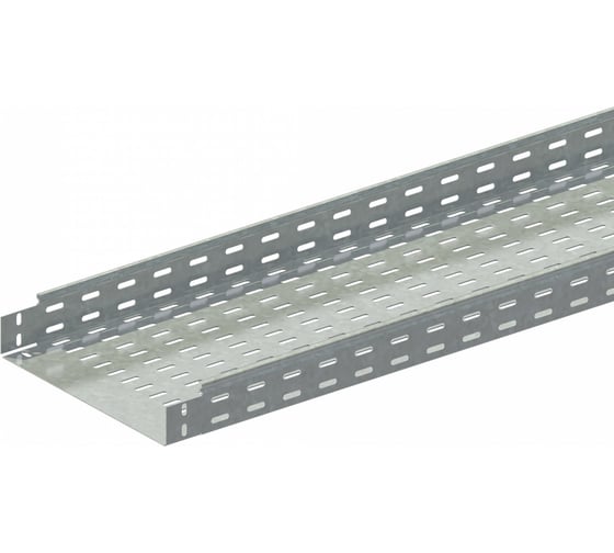Прямой замковый перфорированный лоток ОАО «СОЭМИ» ЛМс-ПЗМ 300х200-1,5ц УТ2,5 L=2000мм Н0122151845 1