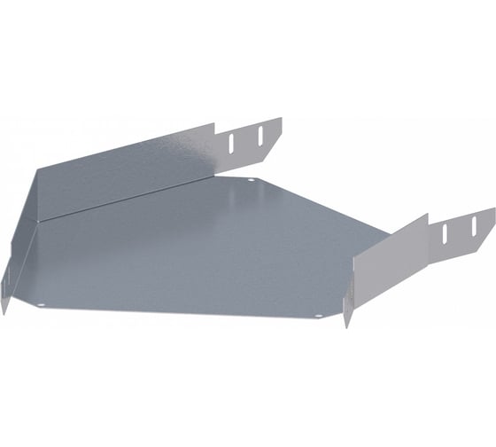 Угловой горизонтальный лоток ОАО «СОЭМИ» ЛМс-135Г 600х100-1,0ц УТ1,5 Н0121340628 1