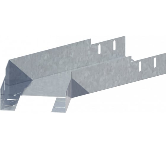 Угловой горизонтальный лоток ОАО «СОЭМИ» ЛМс-135Г 150х80-1,5ц УТ2,5 Н0122340543 1