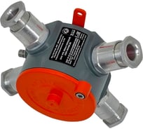 Коробка распределительная взрывозащищенная Горная Автоматика К-РВ 100 24/4 1РЕ 4ВЛм1-G3/4(A;B;С;D) 1ExdIICTGb IP67 УХЛ1 КРВ.24.4