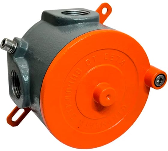 Коробка распределительная взрывозащищенная Горная Автоматика К-РВ 100 2ВЛм1-G3/4 2ЗЛ1-G3/4 1ExdIICTGb IP67 УХЛ1 КРВ.2.2 1