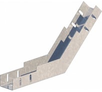 Угловой вертикальный лоток ОАО «СОЭМИ» вверх ЛМс-45В 50х50-1,5ц УТ2,5 Н0122350341