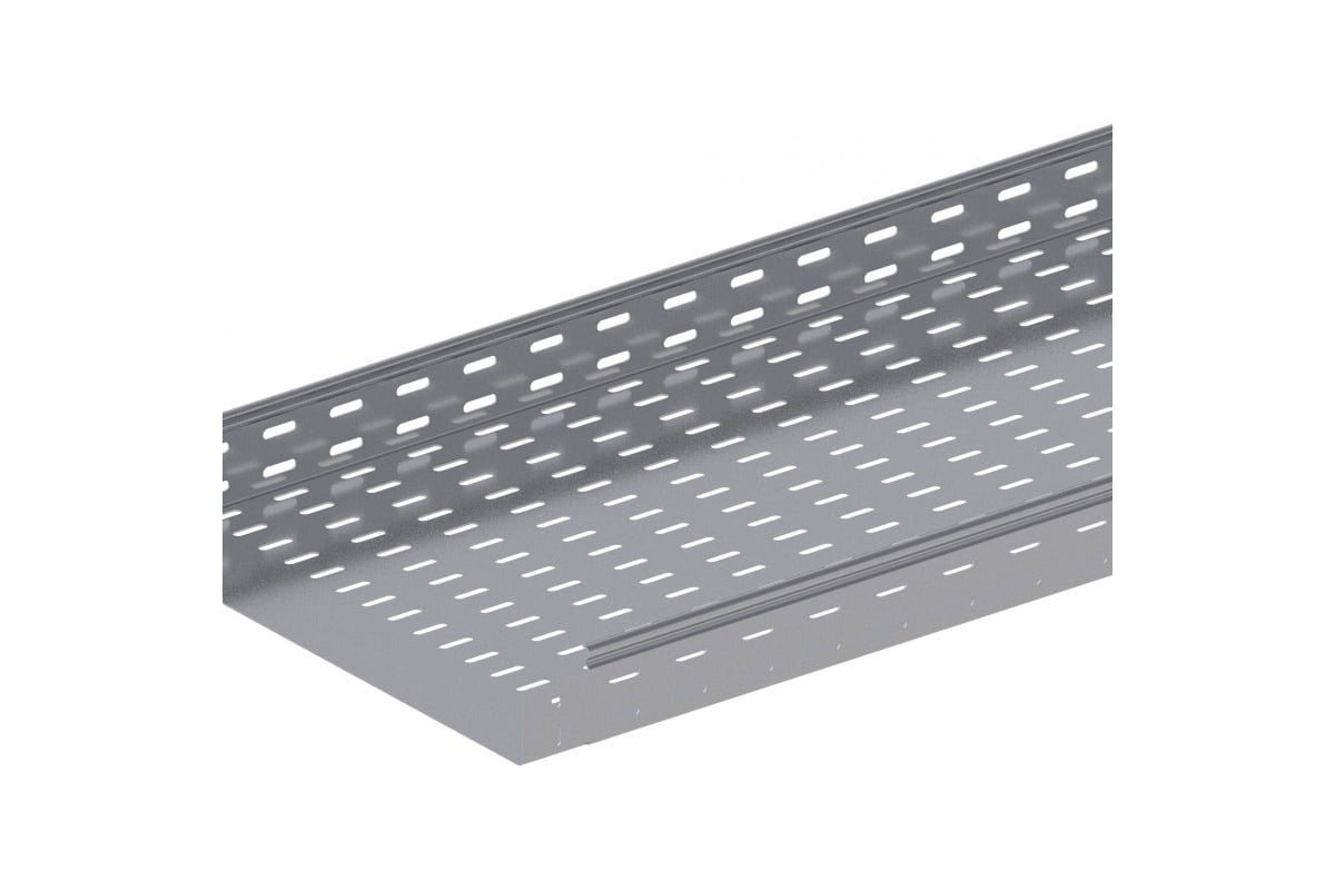 Прямой замковый перфорированный лоток ОАО «СОЭМИ» ЛМс-ПЗМ 500х50-1,5ц ...
