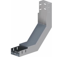 Угловой вертикальный лоток ОАО «СОЭМИ» вверх ЛМс-90В 100х100-1,5ц УТ1,5 Н0121320642