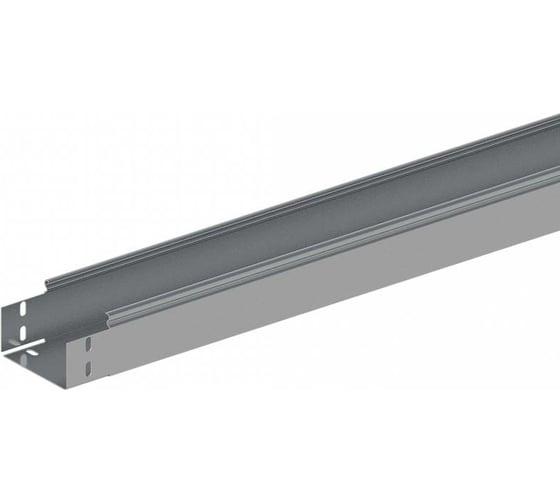 Прямой неперфорированный замковый лоток ОАО «СОЭМИ» ЛМс-ПЗНМ 100х100-1,2ц УТ1,5 L=3000 мм Н0121162632 1