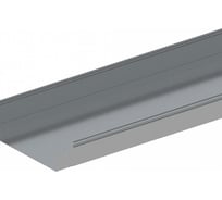 Прямой неперфорированный замковый лоток ОАО «СОЭМИ» ЛМс-ПЗНМ 300х50-1,0ц УТ1,5 L=3000 мм Н0121162325