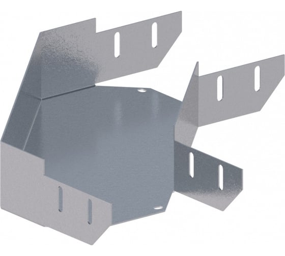 Угловой горизонтальный лоток ОАО «СОЭМИ» ЛМс-90Г 150х100-1,2ц УТ1,5 Н0121310633 1