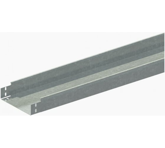 Прямой замковый неперфорированный лоток ОАО «СОЭМИ» ЛМс-ПЗНМ 200х100-1,5ц УТ2,5 L=3000 мм Н0122162644 1