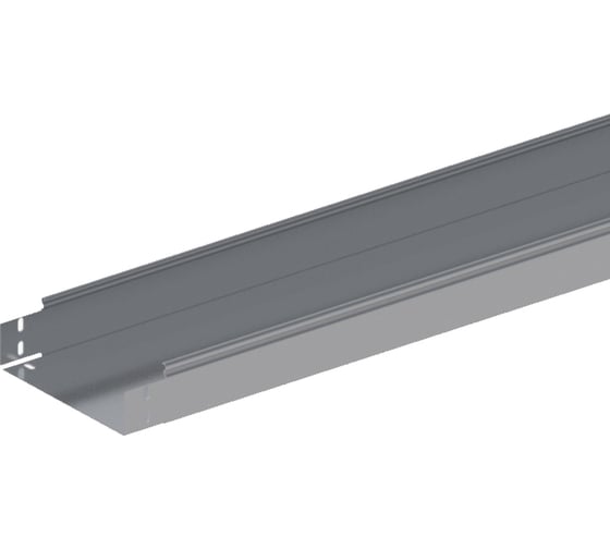 Неперфорированный замковый прямой лоток ОАО «СОЭМИ» ЛМс-ПЗНМ 200х50-1,5ц УТ1,5 L=3000 мм Н0121162344 1