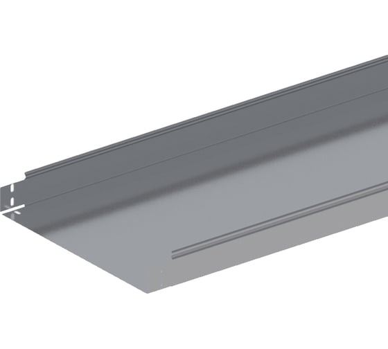 Неперфорированный замковый прямой лоток ОАО «СОЭМИ» ЛМс-ПЗНМ 400х80-1,2ц УТ2,5 L=3000 мм Н0122162536 1